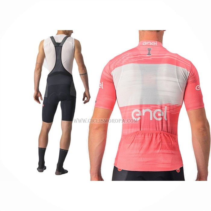 2023 Ropa Ciclismo Giro d'Italia Rosa Mangas Cortas y  salopette